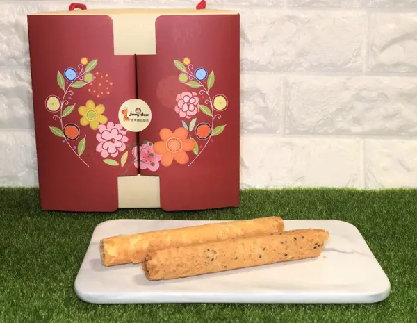 【零食cookie】吉米鹿Jimmy Deer手工厚蛋捲 x 蛋香+芝麻口味║最經典口味，最想念的滋味