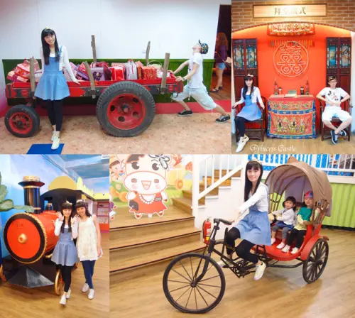 新北土城│免門票_大黑松小倆口【牛軋糖博物館】喜餅觀光工廠*回味阿嬤阿公的年代～古裝外拍取景.情侶約會.親子同遊