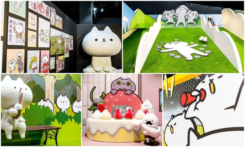 反應過激的貓 三周年特展 - Line人氣貼圖 吾輩は猫です - 卡琳。摸魚兒趣