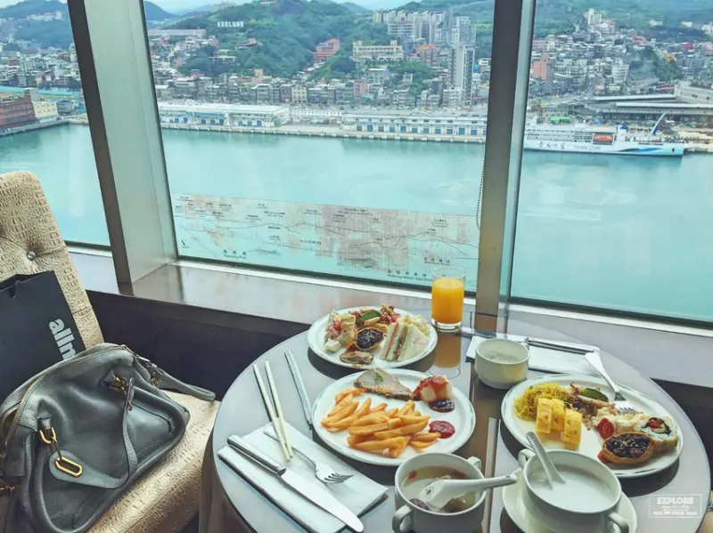 【食。基隆】長榮桂冠酒店EVERGREEN LAUREL HOTEL ♫ 與好友的19F下午茶時光 ♬