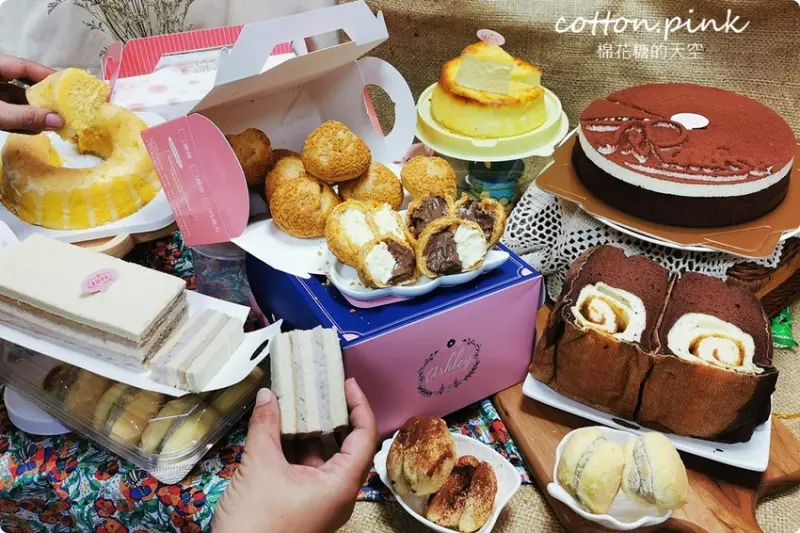 逢甲夜市最便宜的泡芙在這裡！童話泡芙母親節蛋糕優惠中、最新雙餡泡芙一樣爆漿耶！ - 棉花糖的天空