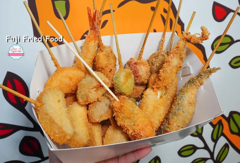 台南宵夜|福吉串炸：大阪必吃平民美食，大阪串炸~台南就可輕鬆大快朵頤！ - 緹雅瑪 美食旅遊趣