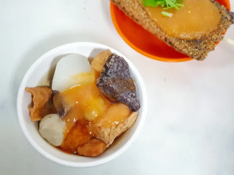 台北中正｜國都甜不辣-古亭老店，鹹甜滋味的甜不辣