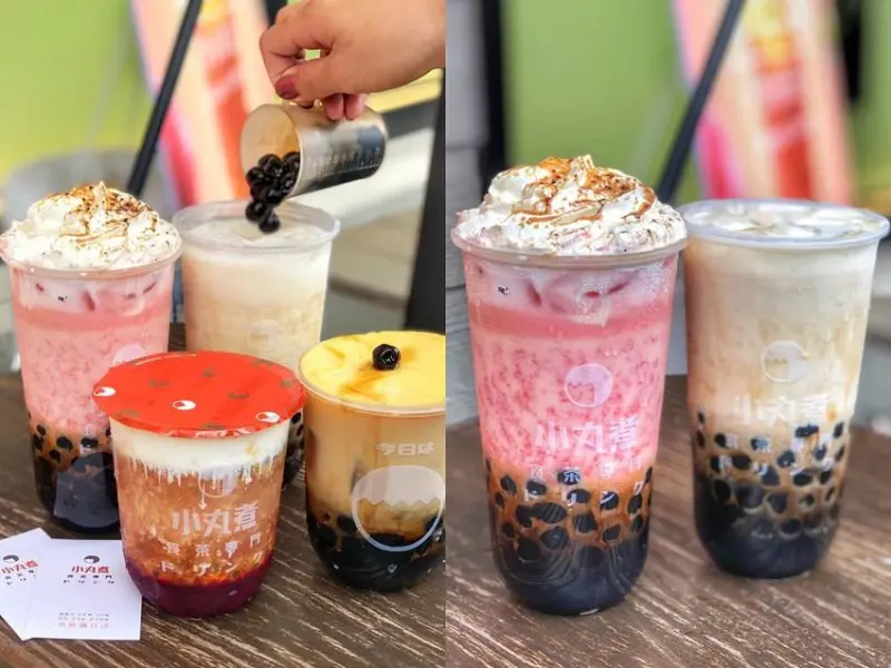 嘉義人氣飲料【小丸煮食茶專門】涼夏西瓜季新品消暑新上市 ! 「銀波布丁奶茶」最強聯名款讓你一次滿足飲料與甜點雙享受 | 小白只饗ㄔ美食