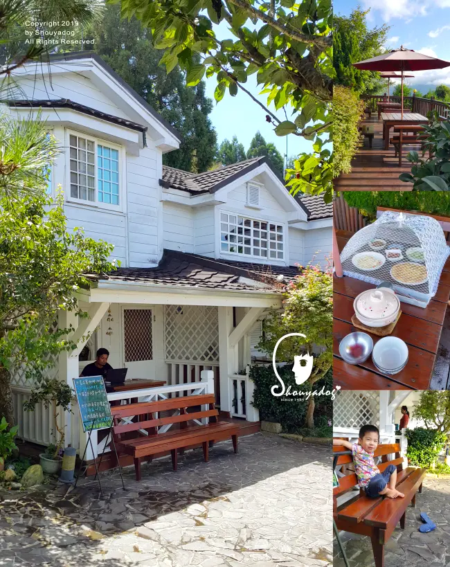 【桃園民宿】拉拉山民宿和風山莊X水蜜桃果園 網美必拍白色度假小木屋 包棟烤肉避暑賞櫻首選