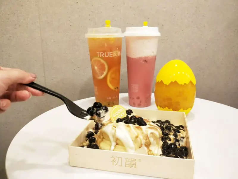 台北美食。初韻 好韻茶TrueWin 水果茶 舒芙蕾 低卡減肥嘴饞推薦