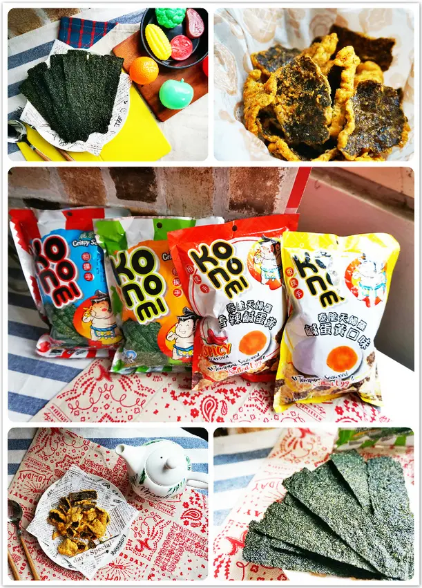 Konomi相撲手海苔。泰脆天婦羅。 泰國零嘴推薦。登錄發票抽雙重好禮(泰國曼谷雙人5日遊)，家裡中不可或缺的好搭檔，大人小孩攏愛呷