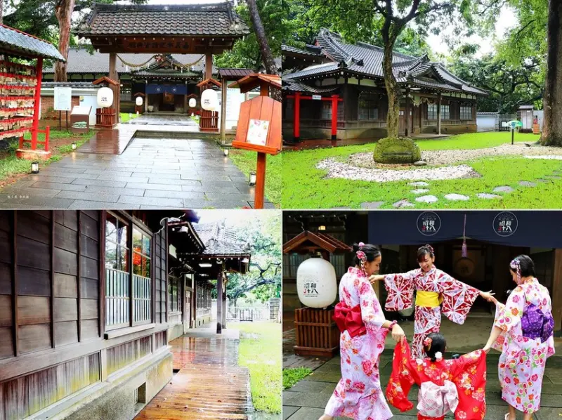 【嘉義‧東區】昭和十八J18-嘉義市史蹟資料館‧最美的日式神社就在嘉義公園 體驗穿日式浴衣的樂趣