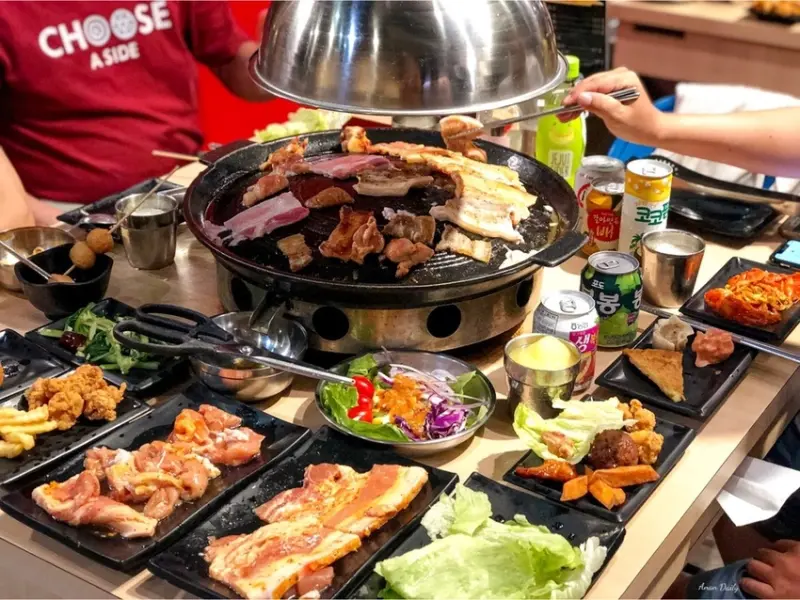 | 台南美食 | CP值超高的韓式烤肉一人只要$329/肉類熟食選項多樣化/豬對有韓式烤肉吃到飽