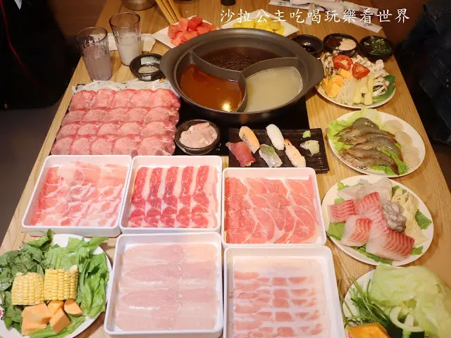 大直美食.火鍋吃到飽『しゃぶしゃぶ温野菜(大直美麗華店)』日本第一品牌涮涮鍋/牛舌.握壽司任您吃