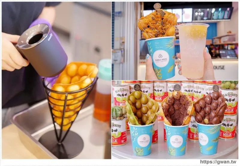 台中第一間吹Dyson的雞蛋仔來囉～還有獨家肉鬆、鴨賞在地台灣味！！