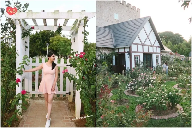 桃園 中壢 玫瑰山谷~「花」癡必來超美花園
