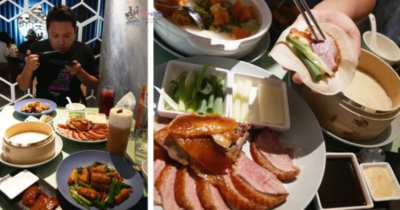 【桃園美食】藝文特區烤鴨推薦《享鴨桃園同德店》兩人也可以享受片鴨桌邊服務~想吃烤鴨不用擔心揪不到人＊鴨絲粥好吃＊ | 哪哪麻