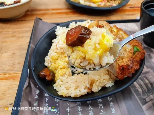 [食]台南 香噴噴的豬油拌飯與金門戰地炒泡麵 濃厚古早味 吃出新滋味 古城豆花庄