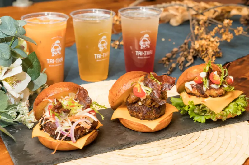 最時尚的泰式餐盒 Tai-Thai 汰汰熱情食堂 中山國中站美食 曼谷派迷你漢堡