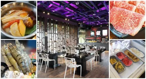 金鐤精緻鍋物▋打卡送美國和牛一盤，臨近國五壯圍宜蘭交流口(北上)腹地廣大停車方便，超優肉品海鮮好過癮，宜蘭少有雪酪冰淇淋吃到飽(宜蘭市火鍋)