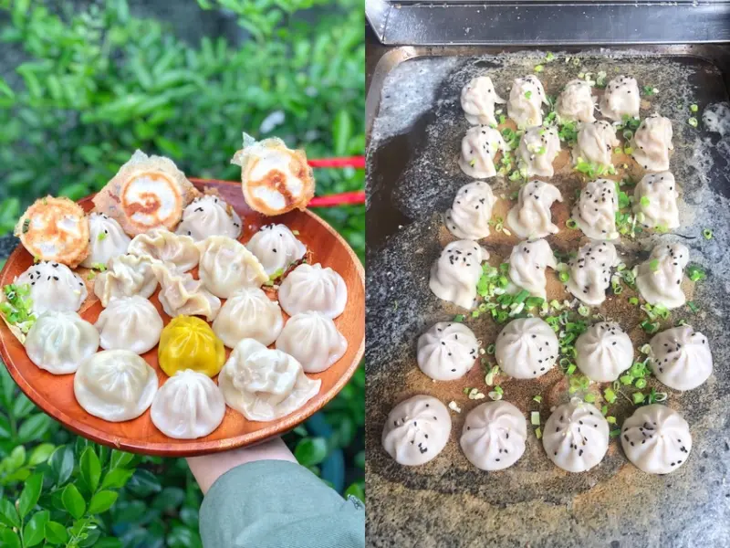 台南學甲美食【邵師傅薄皮生煎湯包】你吃過臭豆腐湯包嗎!? 口味選擇高達17種 平價又美味的傳統小吃 台南美食l慈濟宮美食 | 小白只饗ㄔ美食