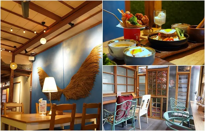 【嘉義西區│美食】舊時光新鮮事-老屋咖哩專賣。嘉義老宅美食推薦，IG打卡熱點，在日治時代檜木老屋享用咖哩美食，還可以藥草泡腳喔