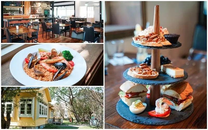 Russell Restaurant ▏陽明山草山小鎮裡鵝黃色小木屋  一秒飛到國外的fu。陽明山異國料理推薦/文化大學美食/陽明山景觀餐廳。