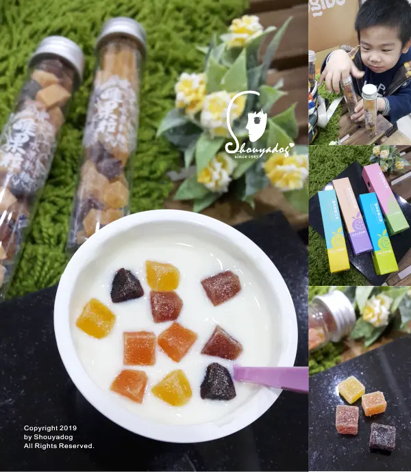 【甜點零食】聖誕繽紛甜蜜滋味 唯果粒 天然法式水果軟糖 四種風味一次滿足