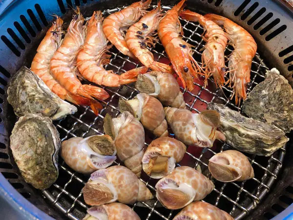 桃園美食/ 大漠紅頂級燒肉 活蝦現撈 頂級和牛吃到飽