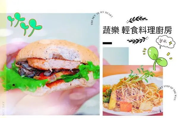 [台中美食]北屯區素食早午餐推薦-蔬樂輕食料理廚房，美味天然的自製食材，現在還有Uber外送服務喔！