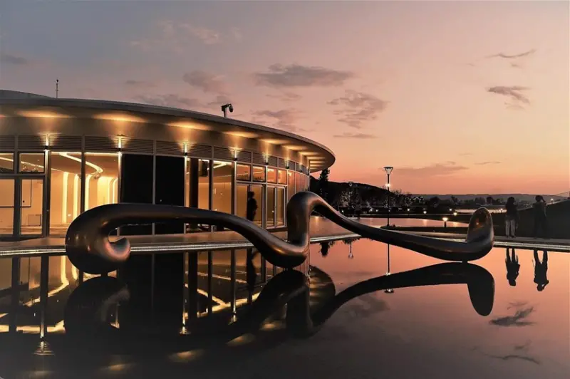 淡水新景點滬尾藝文休閒園區 鄰近淡水老街 海關碼頭 紅毛城以及漁人碼頭 一日遊輕旅行