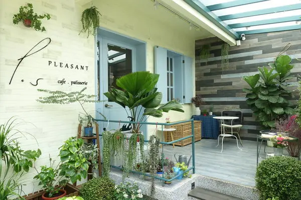 【台北｜天母美食】愜意pleasant｜天母小南法，優雅愜意的城市綠洲／ 天母甜點／ 不限時咖啡／ 天玉街下午茶／ 網美甜點店