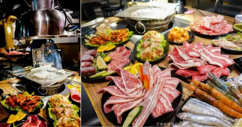 基隆美食》月桂炭火燒肉 頂級肉品、海鮮加Häagen-Dazs 哈根達斯吃到飽只要$686 高CP值日式燒烤 - 艾莉絲愛旅行
