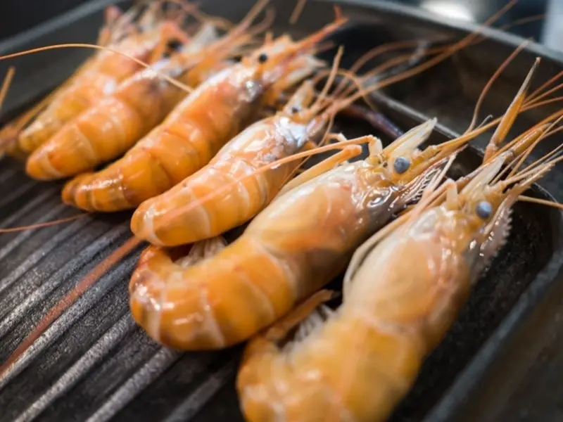 【新北中和】乾隆泰皇蝦，水道流水蝦現夾現烤吃到飽！