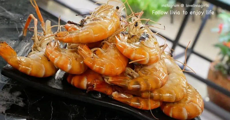 【中和流水蝦】新北市水道蝦推薦 水道流水蝦吃到飽 - 泰皇蝦│中和好市多周邊美食│泰國蝦無限享用 ❤跟著Livia享受人生❤