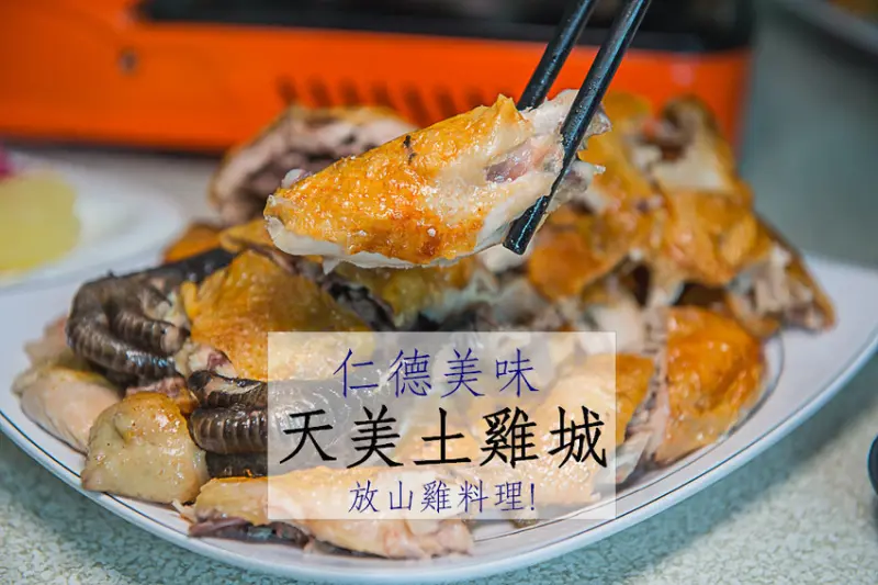 [台南美食]{仁德 餐廳}天美土雞城 放山雞料理專門店 近奇美博物館