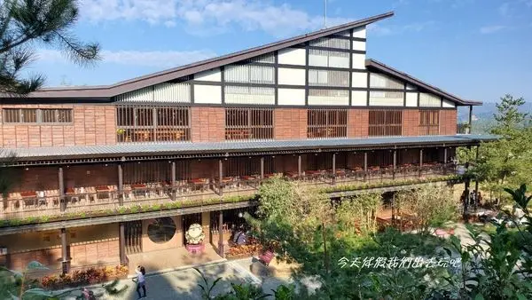 台灣香日月潭紅茶廠。在日式氛圍享受喝一杯茶。吃一顆蛋。享受休假日悠閒