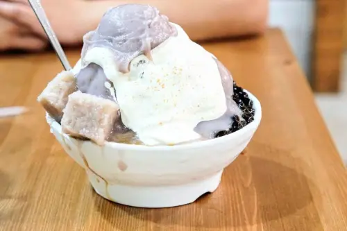 【慢。時。候。超人氣手工黑糖剉冰／芋頭控排隊也要吃】