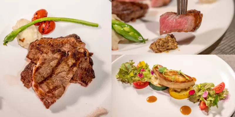 台北美食 綻1852 牛排館｜聚餐來這吃！捷運民權西路站周邊美食「頂級冷藏老饕牛排」鮮嫩必點，全新菜單每道料理超驚艷！ · 算命的說我很愛吃