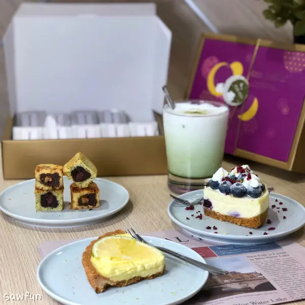 【員林美食】初禾 手作甜點‧咖啡 員初店 高CP值 百元就能享受蛋糕下午茶 彰化員林彌月蛋糕試吃 員林甜點 彰化員林美食 中秋禮盒 宅配蛋糕