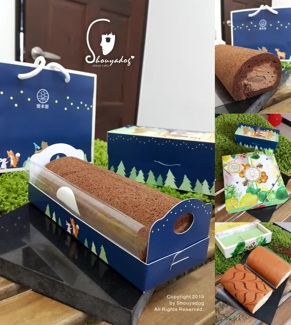 【蛋糕甜點】Le Bonheur 樂本甜手作甜點工作室 蜂蜜檸檬捲X和三盆糖原味馬司卡朋生乳捲X巧克力控蛋糕捲