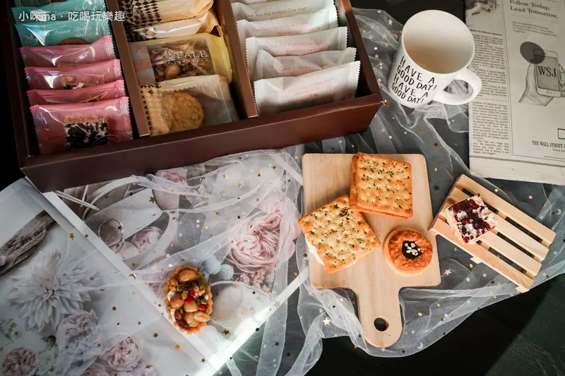 法樂公爵手工坊 ▏2020新年禮盒-金色年華開箱。超人氣蜜柚火山豆塔、黃金流沙酥 法式甜點融入中式風味。新竹/竹北伴手禮/春節伴手禮/新年禮盒推薦