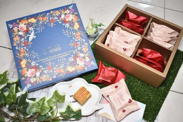 宅配美食開箱。FALE 法樂公爵手工坊。奶油巴克斯 butter box & 安地斯焦糖酥 Andes Caramel Cake。擁有獨特台灣味的法式甜點。新竹伴手禮推薦