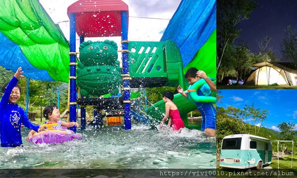 圓圓家第58露-《宜蘭大同》清涼戲水池玩到不想回家，無光害，滿天星空銀河現身超驚喜《溪河木露營區》