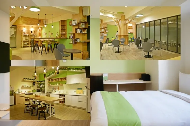 【住宿分享】台中逢甲葉綠宿旅館 Fengjia Green Hotel,近逢甲夜市商圈,附設停車場