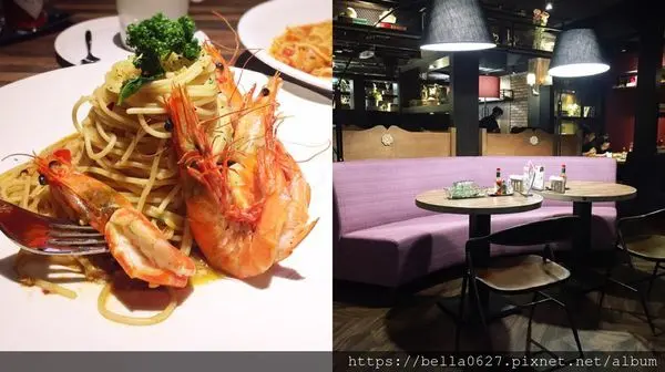 屏東美食【洋城義大利餐廳】屏東唯一分店盛大開幕//爆炒彈牙海大蝦，升級套餐不到100元!