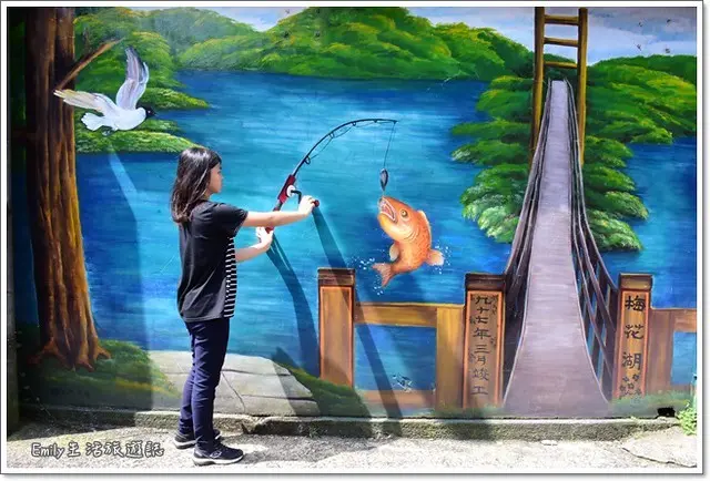 宜蘭景點》冬山老街3D彩繪。一起在老街找彩繪