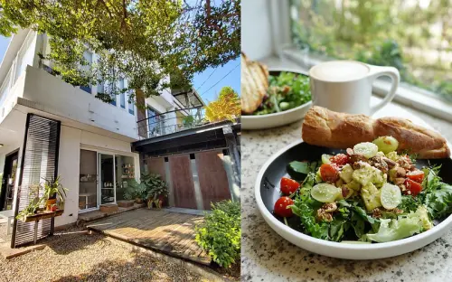 【台中西區】Solidbean Coffee Roasters｜精明商圈質感系咖啡，唯美庭院還有好吃早午餐！