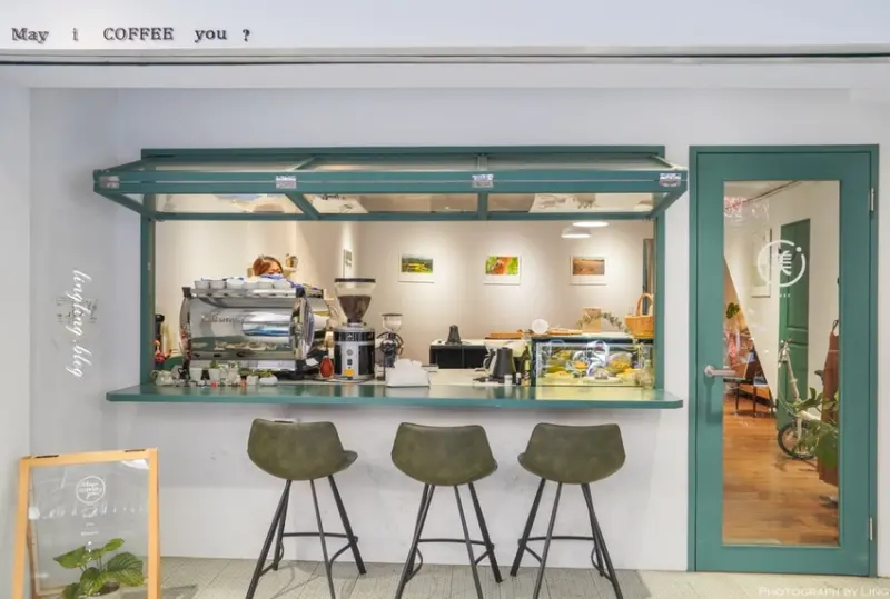 新莊絕美白色系不限時咖啡廳,手沖單品咖啡/每日手作甜點限量提供-May i Coffee you ? 美艾咖啡友