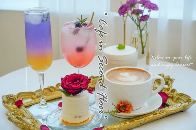 夢幻少女系下午茶-網美必拍的超級浮誇咖啡廳,IG熱門打卡咖啡廳-藏在二樓的咖啡館