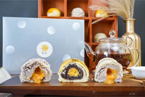 | 高雄月餅推薦 | 限量手工爆餡芋頭流心酥/中秋節禮盒首選/晴。晨morning sun