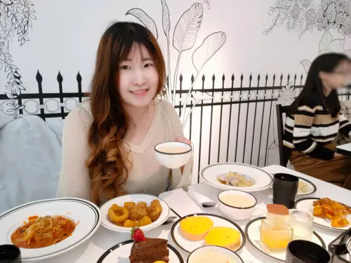 東區美食。義術家 359元吃到飽義大利麵、buffet吃到飽 黑白漫畫風網美餐廳