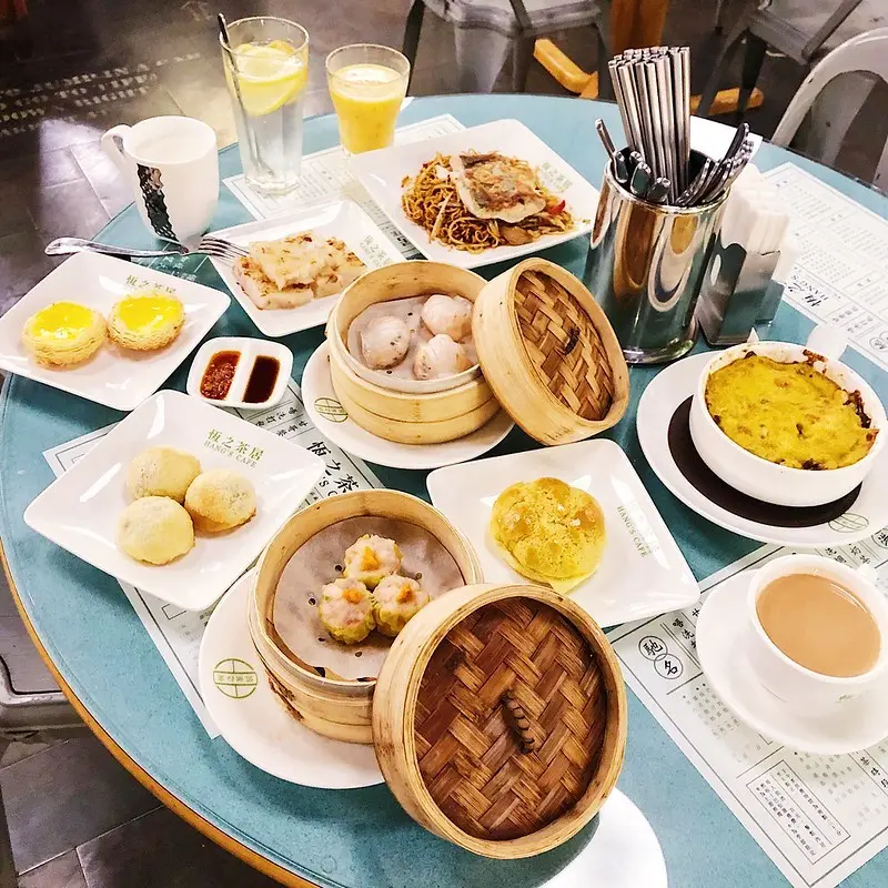 { 國父紀念館站 } 品味奢華🦐松露蝦餃&🌊海膽燒賣 脆皮蛋撻 甘哥酥皮叉燒包 松菸誠品港式茶餐廳 恆之茶居 必吃攻略🔥