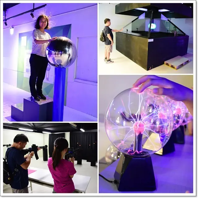 台中景點》喜晶A光學觀光工廠。各式各樣的互動體驗，比想像中的好玩又有趣